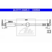 Слика 1 на црево за кочница ATE 24.5111-0445.3