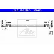 Слика 1 на црево за кочница ATE 24.5112-0220.3