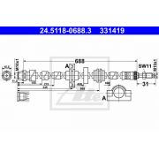 Слика 1 $на Црево за кочница ATE 24.5118-0688.3