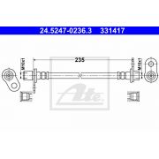 Слика 1 на црево за кочница ATE 24.5247-0236.3