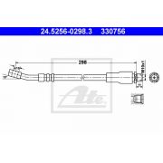 Слика 1 на црево за кочница ATE 24.5256-0298.3