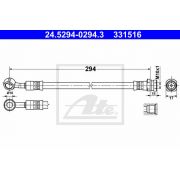 Слика 1 $на Црево за кочница ATE 24.5294-0294.3