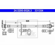 Слика 1 $на Црево за кочница ATE 24.5295-0526.3