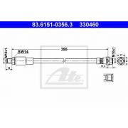 Слика 1 $на Црево за кочница ATE 83.6151-0356.3