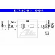 Слика 1 на црево за кочница ATE 83.7716-0398.3