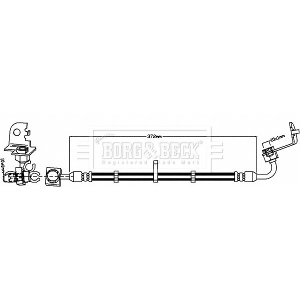 Слика на Црево за кочница BORG & BECK BBH8276