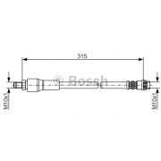 Слика 1 на црево за кочница BOSCH 1 987 476 032