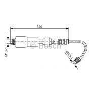 Слика 1 на црево за кочница BOSCH 1 987 476 065