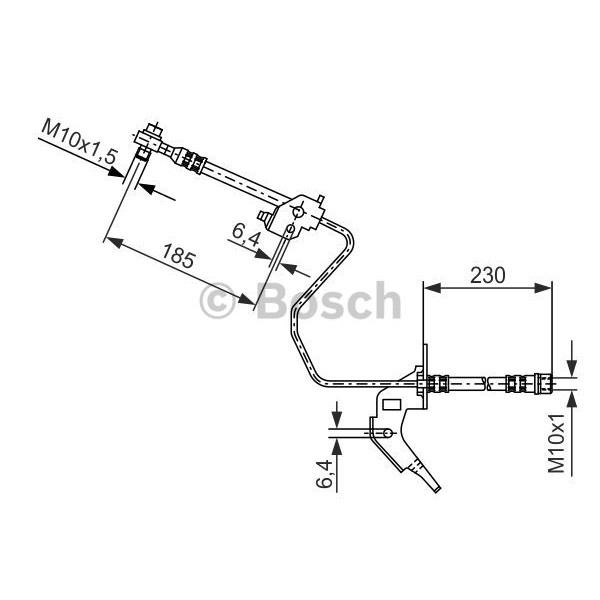 Слика на Црево за кочница BOSCH 1 987 476 200