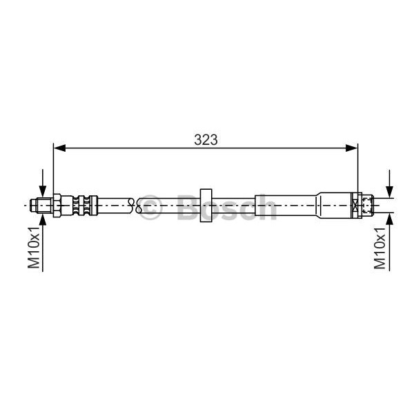 Слика на Црево за кочница BOSCH 1 987 476 293