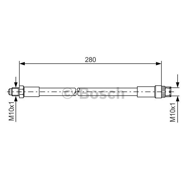 Слика на Црево за кочница BOSCH 1 987 476 424