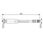 Слика 1 на црево за кочница BOSCH 1 987 476 492