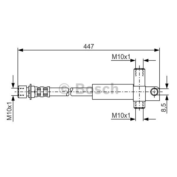 Слика на Црево за кочница BOSCH 1 987 476 614