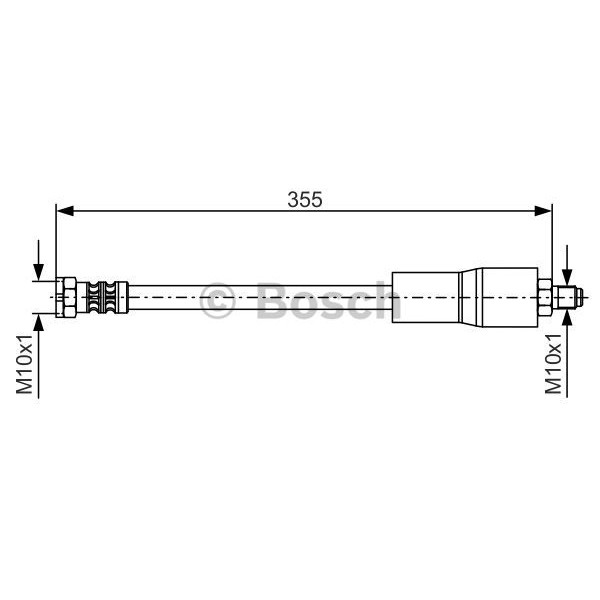 Слика на Црево за кочница BOSCH 1 987 476 751