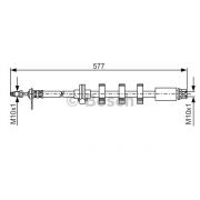 Слика 1 на црево за кочница BOSCH 1 987 476 809