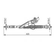 Слика 1 на црево за кочница BOSCH 1 987 476 816