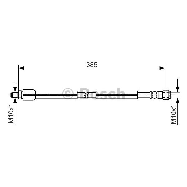 Слика на Црево за кочница BOSCH 1 987 476 949