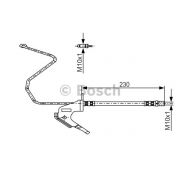 Слика 1 на црево за кочница BOSCH 1 987 481 161