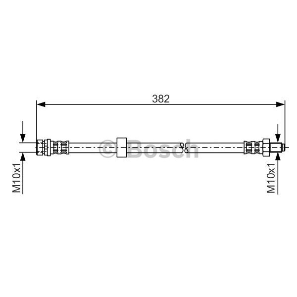 Слика на црево за кочница BOSCH 1 987 481 359 за Ford Tourneo Connect 1.8 Di - 75 коњи дизел