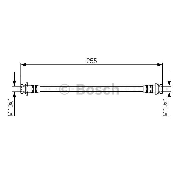 Слика на Црево за кочница BOSCH 1 987 481 402