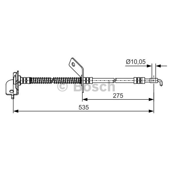 Слика на Црево за кочница BOSCH 1 987 481 414