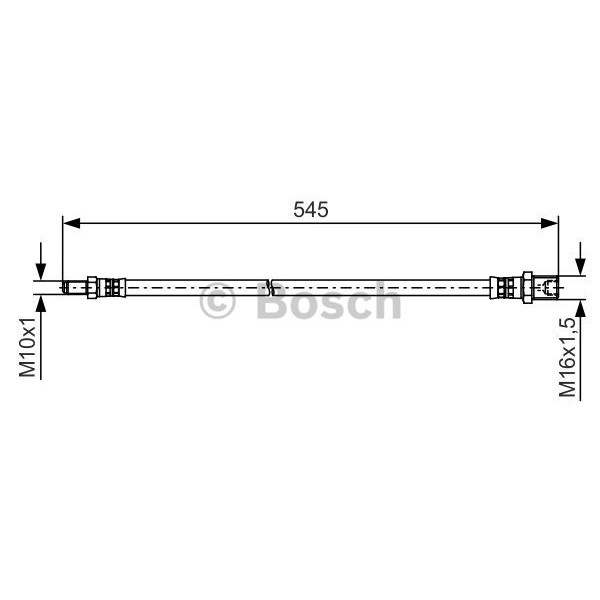 Слика на Црево за кочница BOSCH 1 987 481 507