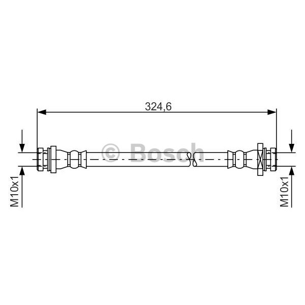 Слика на Црево за кочница BOSCH 1 987 481 559