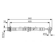 Слика 1 на црево за кочница BOSCH 1 987 481 572