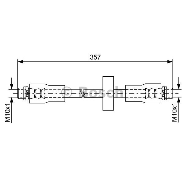 Слика на Црево за кочница BOSCH 1 987 481 591