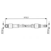 Слика 1 на црево за кочница BOSCH 1 987 481 674