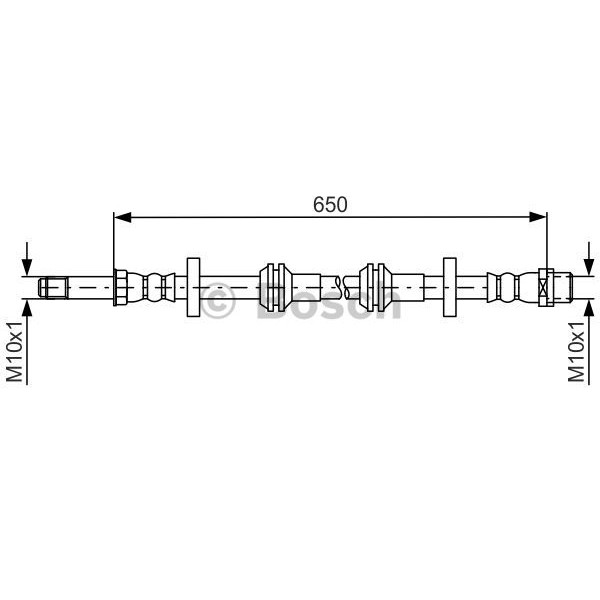 Слика на Црево за кочница BOSCH 1 987 481 690