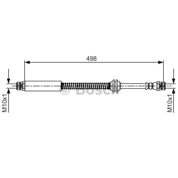 Слика на Црево за кочница BOSCH 1 987 481 711