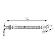 Слика 5 на црево за кочница BOSCH 1 987 481 906