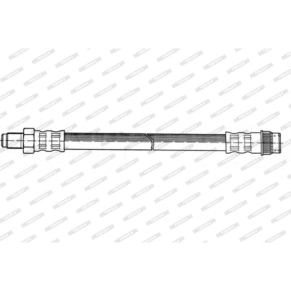 Слика на црево за кочница FERODO FHY2099 за Lancia Zeta (220) 2.0 JTD (220AN5) - 109 коњи дизел