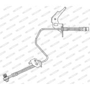 Слика 1 на црево за кочница FERODO FHY2606