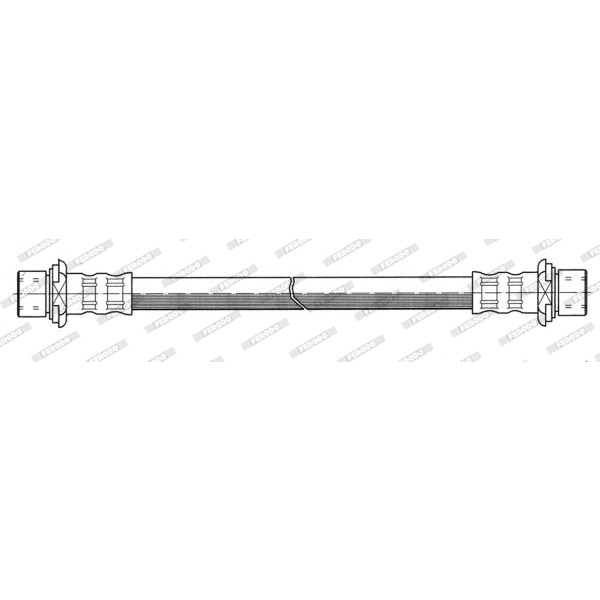 Слика на црево за кочница FERODO FHY3046 за Toyota Corolla Liftback (E11) 1.4 (ZZE111_) - 97 коњи бензин