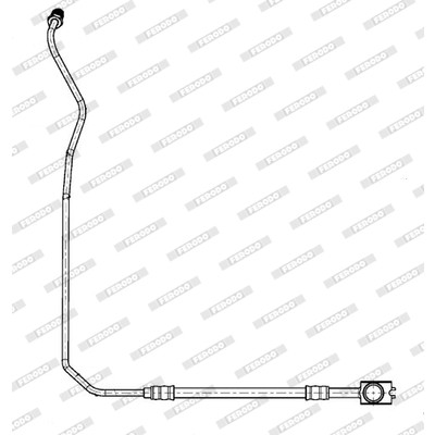 Слика на црево за кочница FERODO FHY3066 за VW Passat 4 Sedan (B5,3b2) 1.9 TDI - 110 коњи дизел