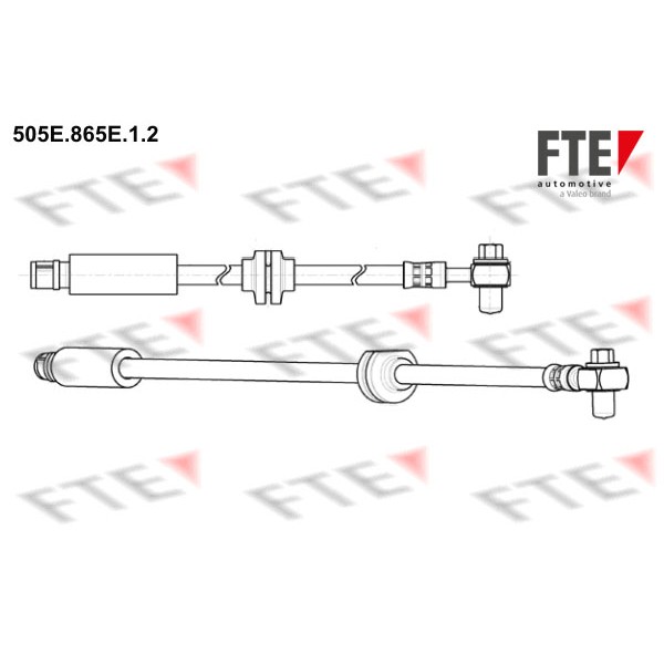 Слика на црево за кочница FTE 505E.865E.1.2 за Opel Insignia Sports Tourer 2.0 CDTI 4x4 - 170 коњи дизел