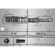 Слика 1 на црево за кочница MALO 80167