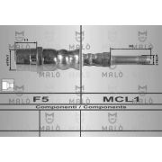 Слика 1 на црево за кочница MALO 80245