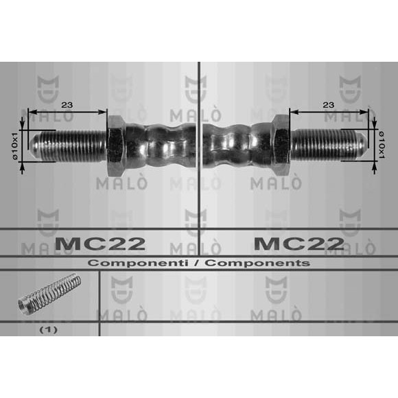 Слика на Црево за кочница MALO 8202