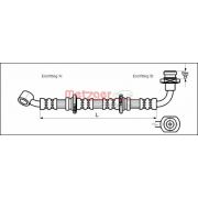 Слика 1 на црево за кочница METZGER 4110071