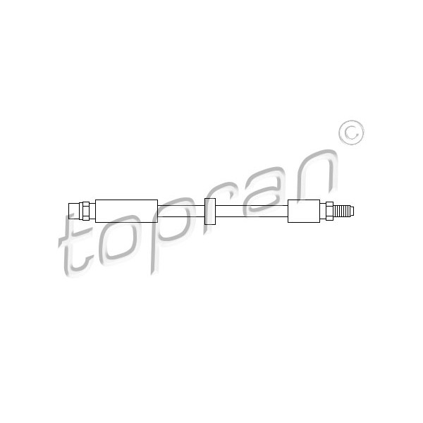 Слика на црево за кочница TOPRAN 108 909 за Audi 100 Avant (4A, C4) 2.4 D - 82 коњи дизел