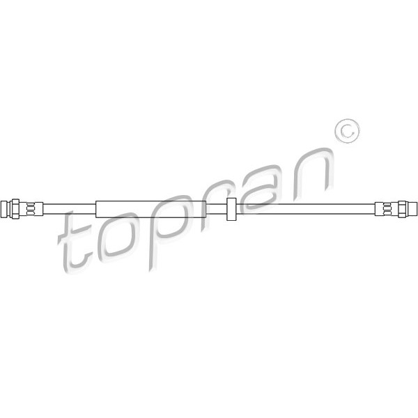 Слика на Црево за кочница TOPRAN 108 933