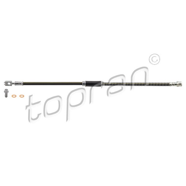 Слика на црево за кочница TOPRAN 110 394 за VW EOS (1F7,1F8) 2.0 FSI - 150 коњи бензин