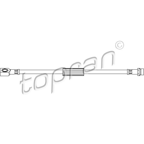 Слика на црево за кочница TOPRAN 300 616 за Ford Mondeo 1 Clipper (BNP) 1.8 i 16V 4x4 - 115 коњи бензин