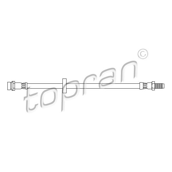 Слика на црево за кочница TOPRAN 302 258 за Ford Mondeo 3 Saloon (B4Y) 2.0 16V DI / TDDi / TDCi - 90 коњи дизел