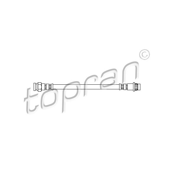 Слика на црево за кочница TOPRAN 720 907 за Peugeot RCZ 2.0 HDi - 163 коњи дизел