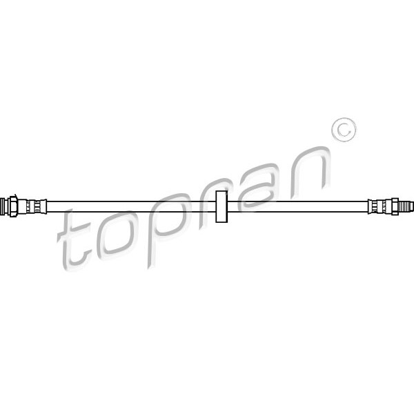 Слика на црево за кочница TOPRAN 720 918 за Citroen Relay Platform 230 2.8 HDi - 128 коњи дизел