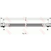 Слика 1 на црево за кочница TRW PHA188